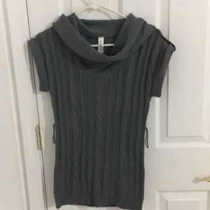 Gray color turtleneck